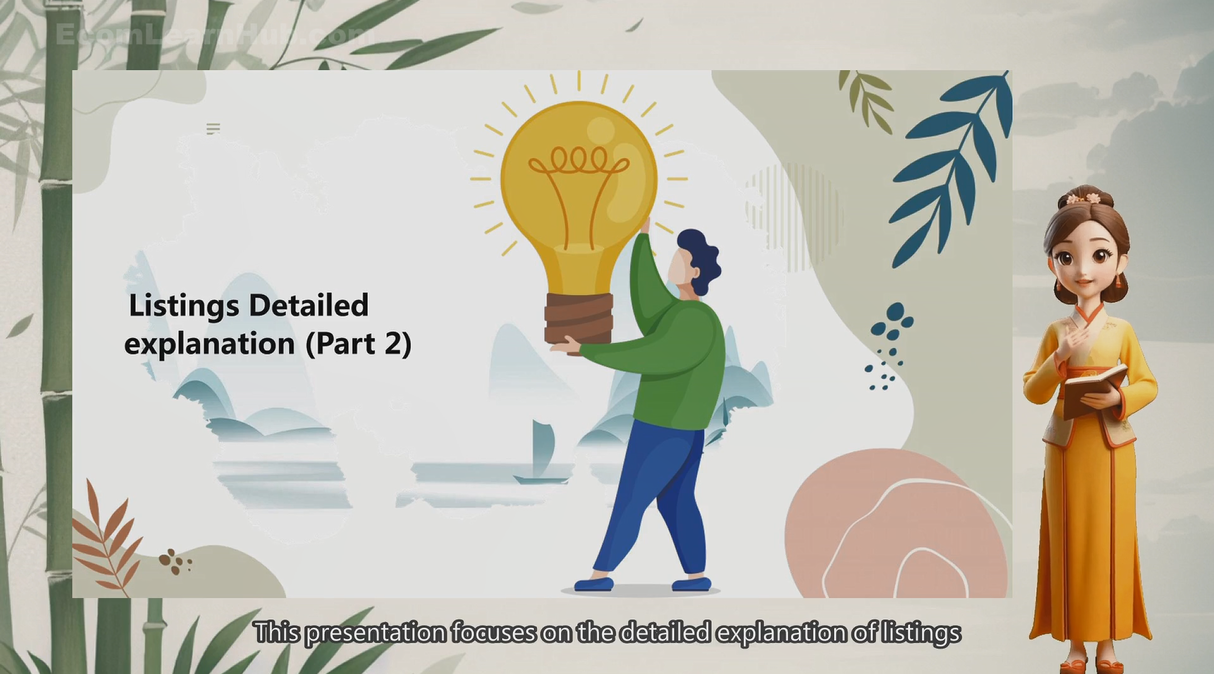 Amazon Course 20 Listing Guide: Comprehensive Listings Explained