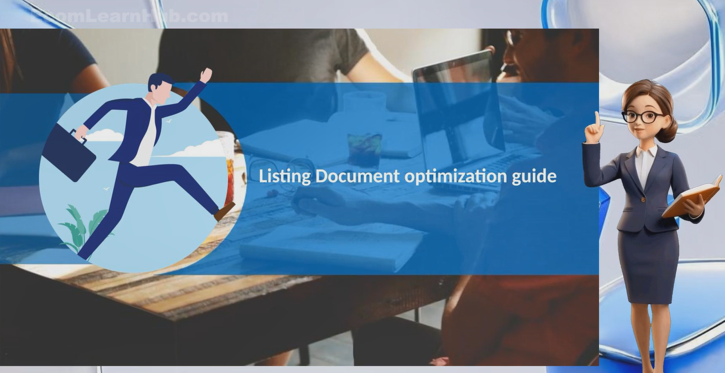 Amazon Listing Optimization Guide 16:  Essential Things You Should Know for Document Optimization