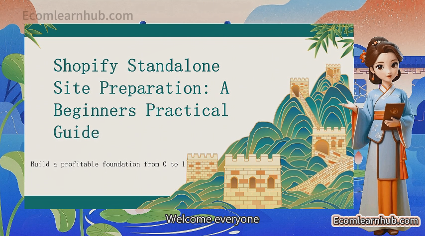 Shopify Course Shopify Off-site Preparation A Beginners Practical Guide